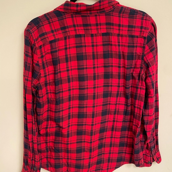 Women’s Chaps Flannel Shirt Size Large - Picture 4 of 4